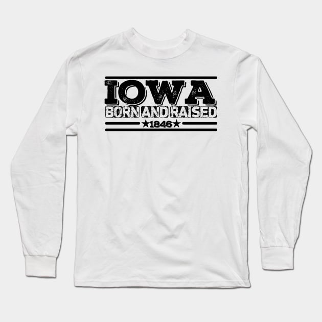 iowa Long Sleeve T-Shirt by HB Shirts